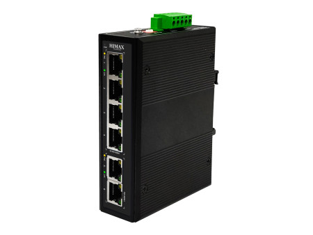 HIMAX industrial PoE switch PS1402G-I, 4x GE PoE & 2x GE θύρες, έως 1000Mbps