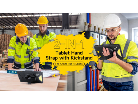 ULEFONE βάση UAS02 για tablet Armor Pad 4 series, με ιμάντα, μαύρη