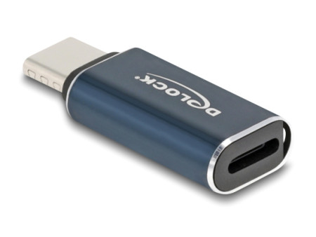 DELOCK αντάπτορας USB-C σε Lightning 60688, 35W, 480Mbps, ανθρακί