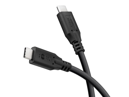 GOOBAY καλώδιο USB-C 74196, USB4, 100W, 20Gbps, 4K/60Hz, 1.5m, μαύρο