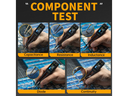 FNIRSI ψηφιακό LCR/SMD/ESR tester LCR-ST1, επαναφορτιζόμενο