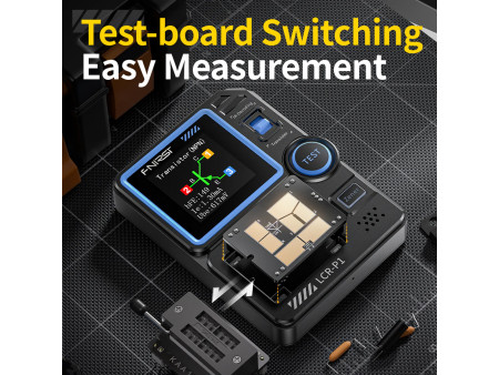 FNIRSI transistor tester LCR-P1, επαναφορτιζόμενο