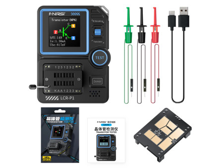 FNIRSI transistor tester LCR-P1, επαναφορτιζόμενο