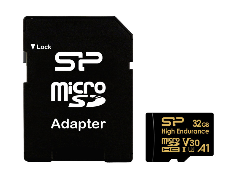 SILICON POWER κάρτα μνήμης microSDHC High Endurance, 32GB, Class 10 UHS-I U3 A1 V30