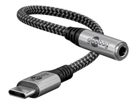 GOOBAY αντάπτορας USB-C σε 3.5mm 74056, γκρι