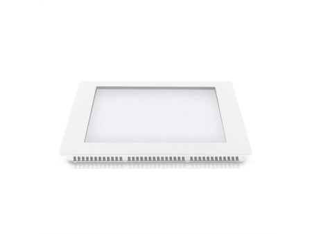 ΦΩΤΙΣΤΙΚΟ LED 18W ΧΩΝΕΥΤΟ 6500k ΤΕΤΡΑΓΩΝΟ  22X22cm ΛΕΥΚΟ