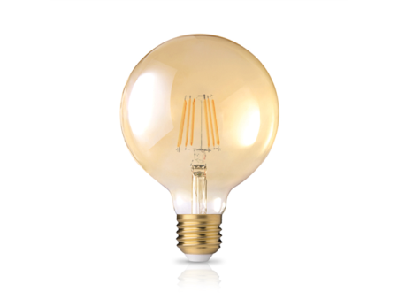 ΦOSME LED FILAMENT DIMABLE G95 GOLDEN E27 8W 2200k 720lm 360