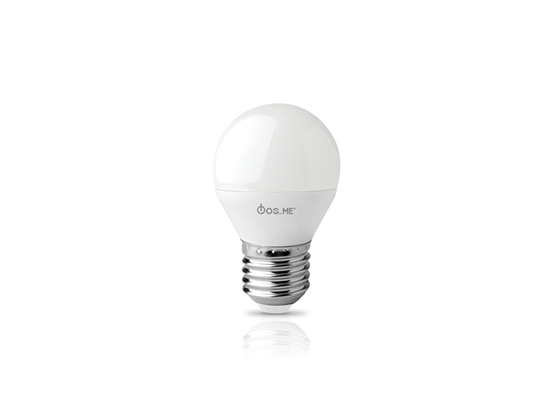 ΦOSME LED G45 ΣΦΑΙΡΙΚΟ ΜΑΤ 7.5W Ε27 6500k 806LM 330'