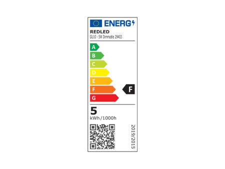 GU10 LED DIM. 5W 3000 k 120o 2.0 | REDLED | 29403