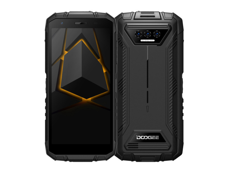 DOOGEE smartphone S41T, 5.5", 4/64GB, 6300mAh, IP68/IP69K, μαύρο