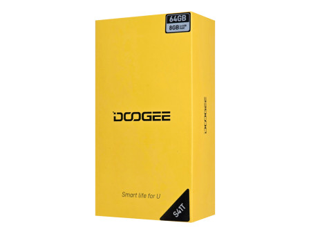 DOOGEE smartphone S41T, 5.5", 4/64GB, 6300mAh, IP68/IP69K, μαύρο