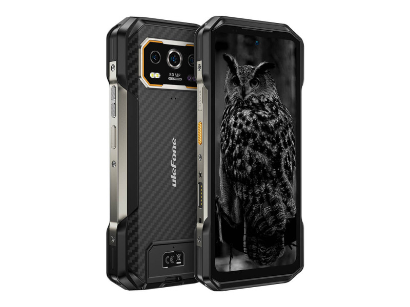 ULEFONE smartphone Armor 27, 6.78", 12/256GB, 10600mAh, IP68/IP69K, μαύρο