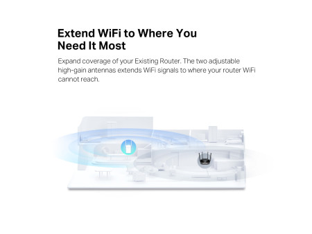 MERCUSYS range extender ME60X, WiFi 6, 1500Mbps AX1500, Ver. 1.0