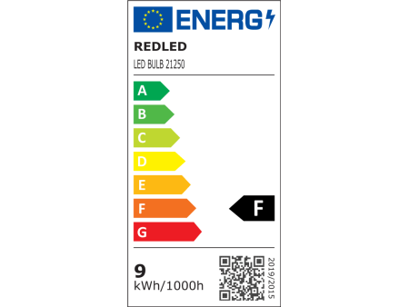 ΛΑΜΠΑ ΚΟΙΝΗ LED 9W Ε27 WARM | REDLED | 21250