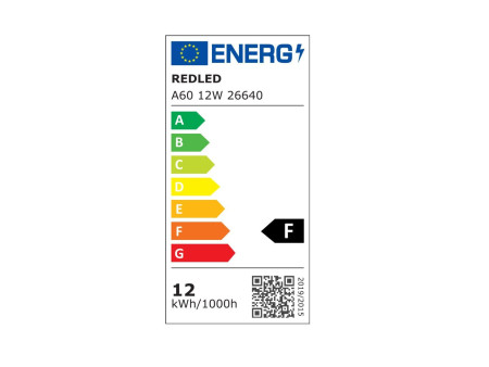 ΛΑΜΠΑ ΚΟΙΝΗ LED 12W Ε14 COOL | REDLED | 26640