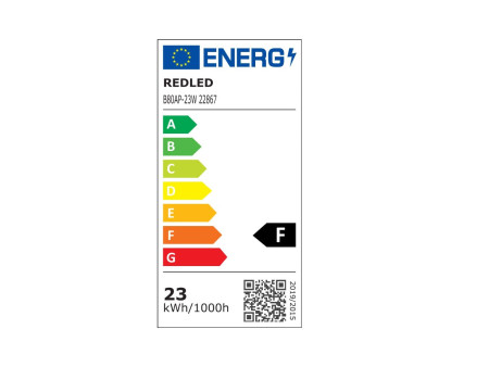 ΛΑΜΠΑ ΚΟΙΝΗ LED 23W Ε27 COOL | REDLED | 22867