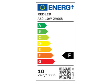 ΛΑΜΠΑ ΚΟΙΝΗ LED 10W B22 WARM 270o 2.0 | REDLED | 29668