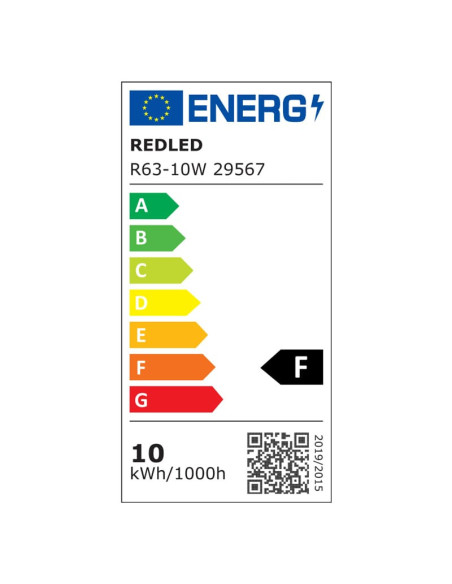 R63 LED 10W E27 3000K 2.0 (κατασκευή Κίνα) | REDLED | 29567