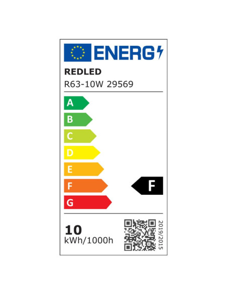 R63 LED 10W E27 6500K 2.0 (κατασκευή Κίνα) | REDLED | 29569