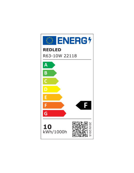 R63 LED 10W E27 6500K 2.0 (κατασκευή Κίνα) | REDLED | 29569