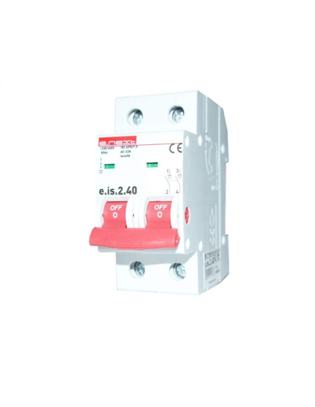ΡΑΓΟΔΙΑΚΟΠΤΗΣ 2P 40A E.NEXT | REDPOINT | 25256