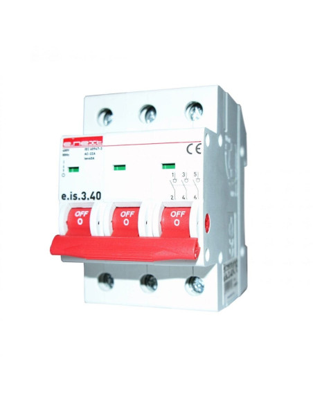 ΡΑΓΟΔΙΑΚΟΠΤΗΣ 3P 40A E.NEXT | REDPOINT | 25257