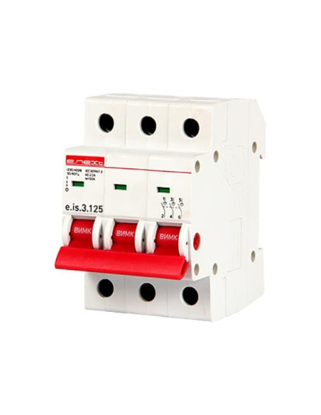 ΡΑΓΟΔΙΑΚΟΠΤΗΣ 3P 125A E.NEXT | REDPOINT | 25915