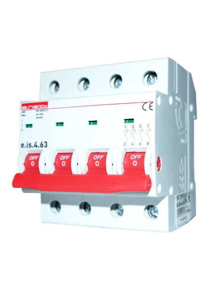 ΡΑΓΟΔΙΑΚΟΠΤΗΣ 4P 63A E.NEXT | REDPOINT | 25260