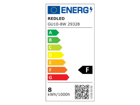 GU10 LED 8W WARM 2.0 | REDLED | 29328