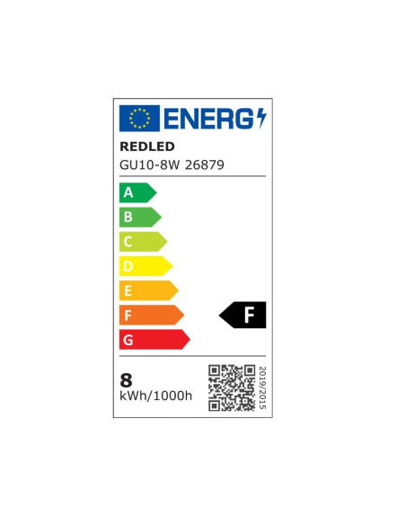 GU10 LED 8W 4000K 2.0(κατασκευή Κίνα) | REDLED | 29329