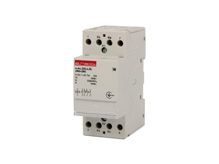 ΡΕΛΕ ΙΣΧΥΟΣ 4P 25A 2NO+2NC 220V E.NEXT | REDPOINT | 25902