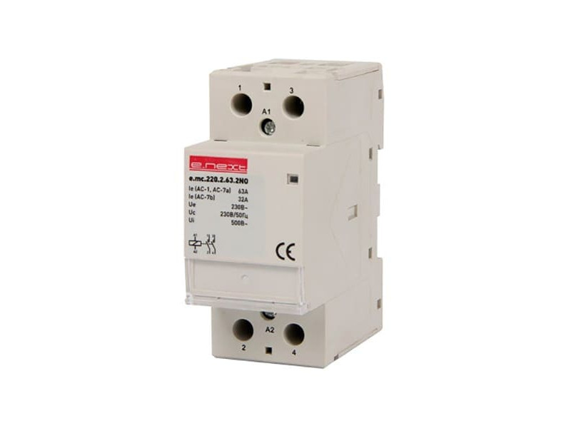 ΡΕΛΕ ΙΣΧΥΟΣ 4P 40A 4NO 220V E.NEXT | REDPOINT | 25281