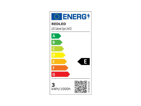 ΣΠΟΤ ΕΠΙΠΛΟΥ LED ΝΙΚΕΛ ΜΑΤ 220V 3W 3000K | REDPOINT | 24433