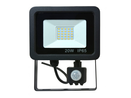 ΠΡΟΒΟΛΕΑΣ LED SMD 20W + SENSOR COOL AC 220-240v | REDPOINT | 24550