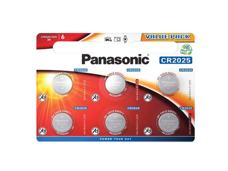 ΜΠΑΤΑΡΙΑ ΛΙΘΙΟΥ ΚΟΥΜΠΙ CR-2025 PANASONIC | REDPOINT | 26513