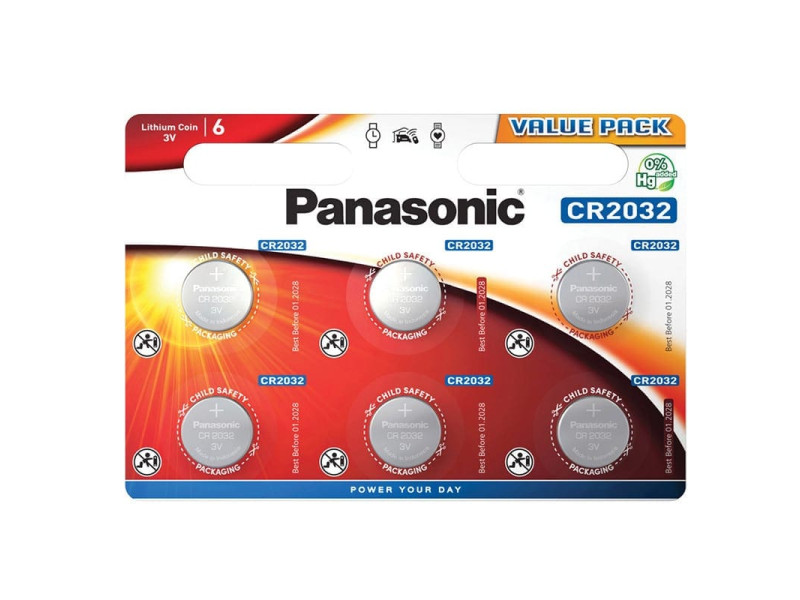 ΜΠΑΤΑΡΙΑ ΛΙΘΙΟΥ ΚΟΥΜΠΙ CR-2032 PANASONIC | REDPOINT | 26514