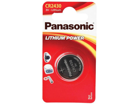 ΜΠΑΤΑΡΙΑ ΛΙΘΙΟΥ ΚΟΥΜΠΙ CR-2430 PANASONIC(BL1τεμ) | REDPOINT | 26705