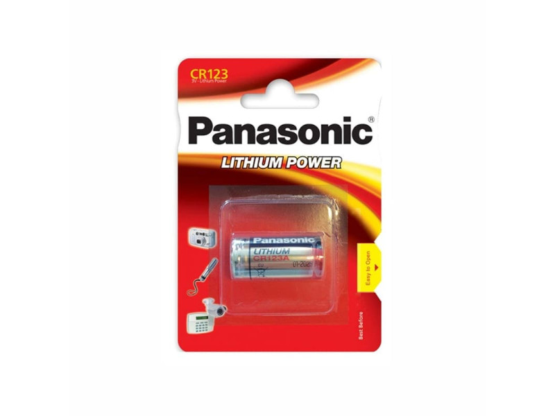 ΜΠΑΤΑΡΙΑ ΦΩΤΟ-ΛΙΘΙΟΥ CR-123 PANASONIC(BL1τεμ) | REDPOINT | 26710