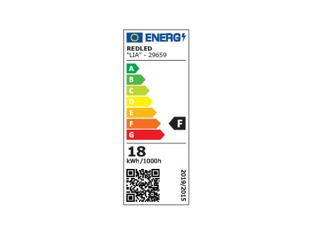 "LIA" ΑΠΛΙΚΑ LED 18W ΣΤΡΟΓΓΥΛΟ ΜΕ ΕΣΟΧΗ ΓΚΡΙ 3 CCT IP65 | REDPOINT | 29659