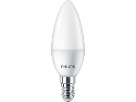 ΛΑΜΠΑ PHILIPS LED ΚΕΡΙ E14 5W-40W/827 470L 2700k