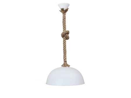 Κρεμαστό φωτιστικό SFERA/30 1L ROPE UT-WHITE