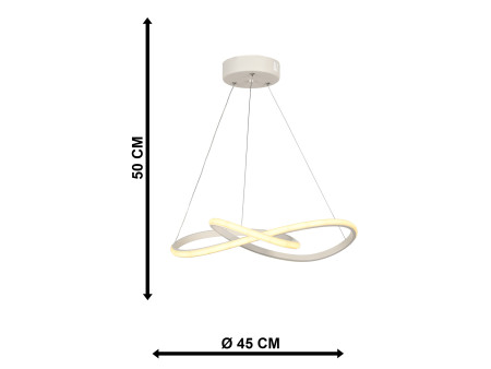 MERCURY-50 LED WHITE 48W ΦΩΤΙΣΤΙΚΟ LED