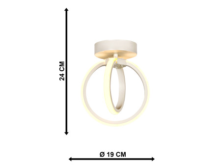 VENUS-20CE LED WHITE 24W ΦΩΤΙΣΤΙΚΟ LED