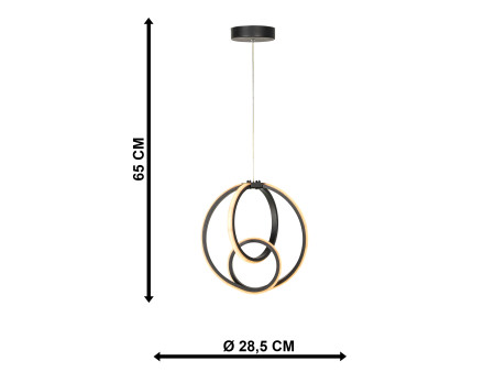 NEON-29 LED GOLD 48W 3000K/4000K/6500K ΦΩΤΙΣΤΙΚΟ LED