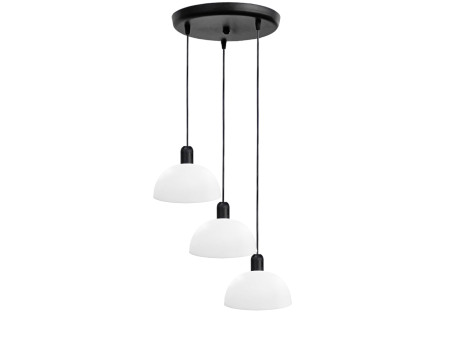 SFERA/15 PENDEL 3/L BLACK-WHITE ΚΡΕΜΑΣΤΟ