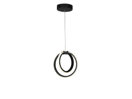 VENUS-20 PENDANT LED BLACK 24W ΦΩΤΙΣΤΙΚΟ LED