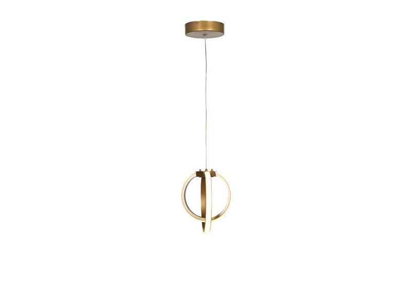 VENUS-20 PENDANT LED GOLD 24W ΦΩΤΙΣΤΙΚΟ LED ΚΡΕΜΑΣΤΟ