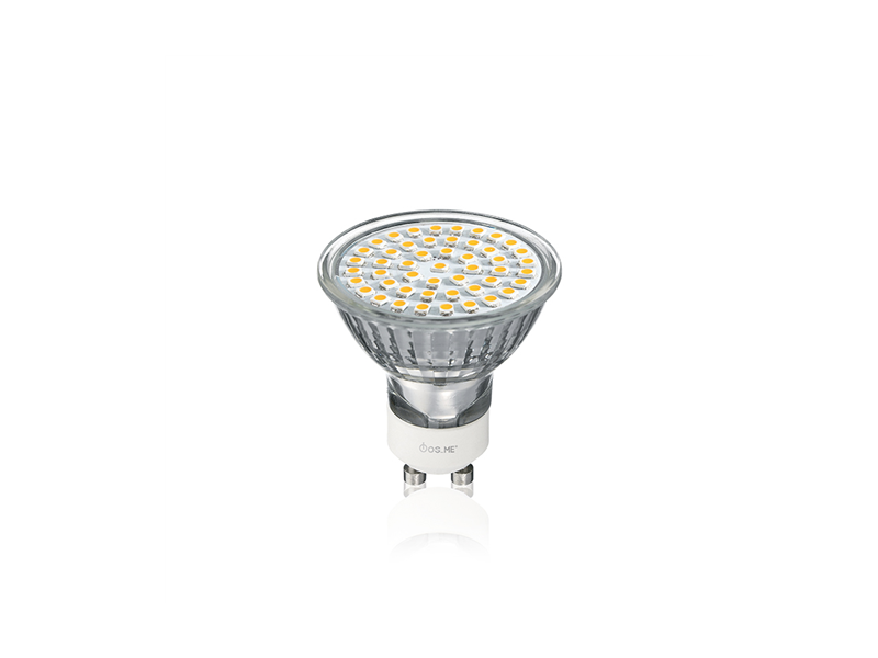 ΦOSME LED REFLECTOR PAR16 3W  60 SMD 3528 GU10 4000k 120'