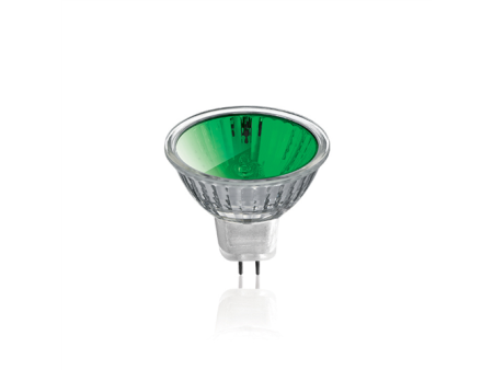 ΦOSME HALOGEN MR16 GU5.3 50W ΠΡΑΣΙΝΟ 507LM 38' 12V