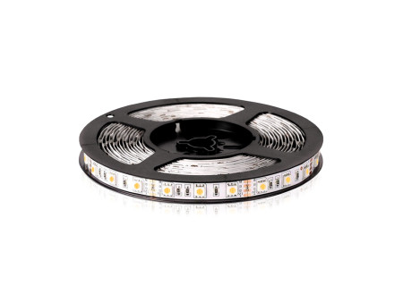 ΛΕΝΤΟΤΑΙΝΙΑ 12V IP20 60leds 4.8W/M ΠΡΑΣΣΙΝΗ ΜΕ ΑΥTΟΚΟΛΛΗΤΟ 3Μ